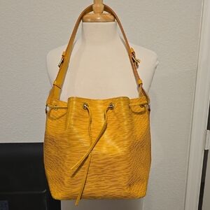Louis Vuitton Petit Noe Epi Bucket Bag